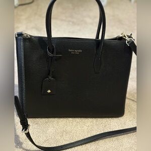 Kate Spade Black Leather Tote